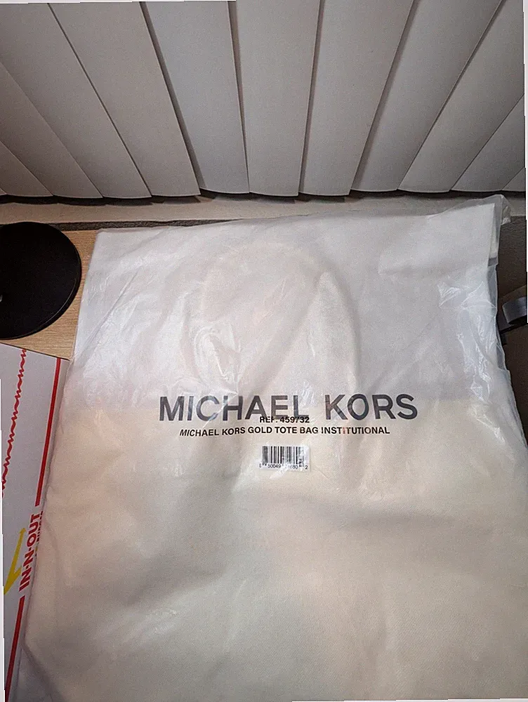 Michael Kors Gold Tote Bag Perfume Institutional Ltd Ed Promotion &Dust Bag
