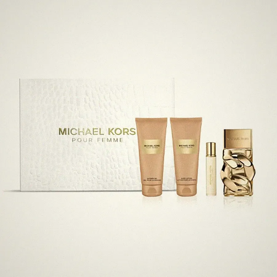 Michael Kors Ladies Pour Femme 4pcs EDP Gift Set Fragrances 850050174349