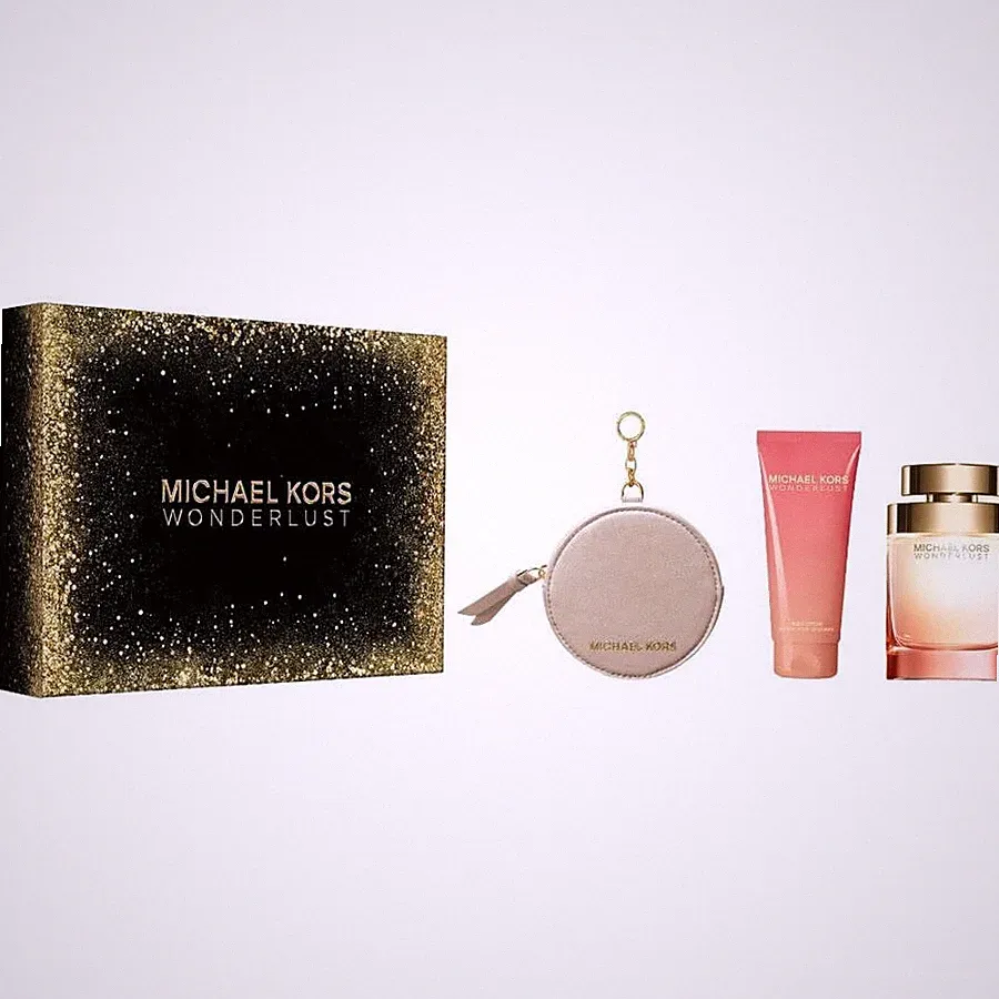 Michael Kors Ladies Wonderlust 3pcs EDP Gift Set Fragrances 850049716468