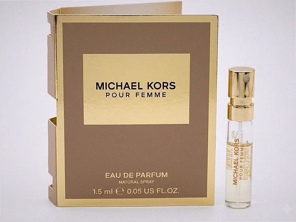 Michael Kors Pour Femme Eau de Parfum Women's Perfume Sample Spray Vials 1.5 ml