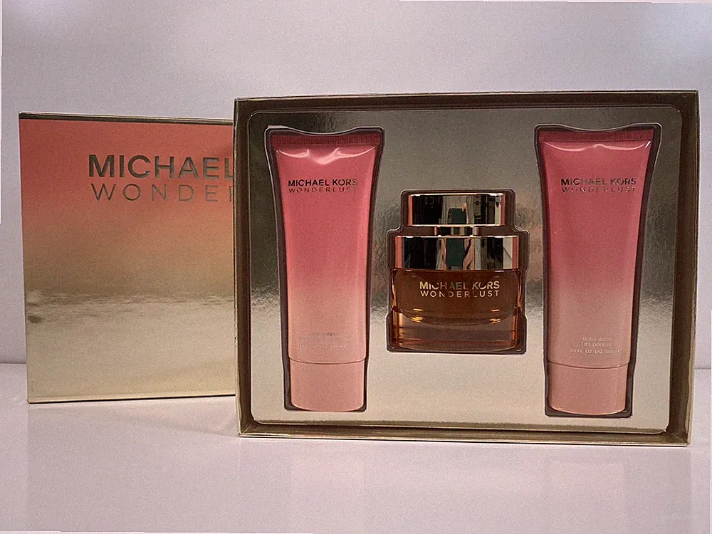 MICHAEL KORS WONDERLUST by Michael Kors 1.7 OZ Body Wash and Body Lotion Set