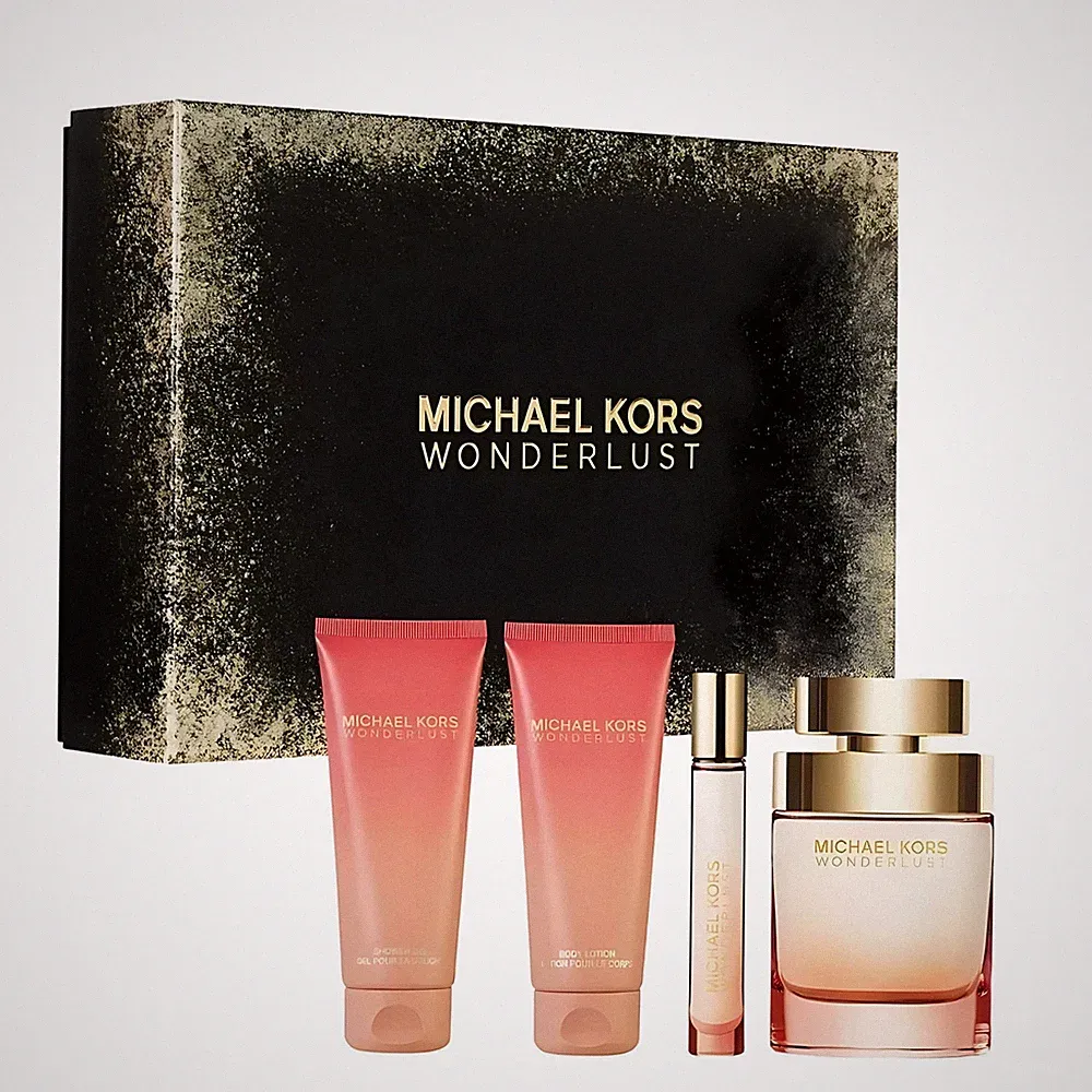 Michael Kors Wonderlust Perfume for Women 4 Piece Gift Set